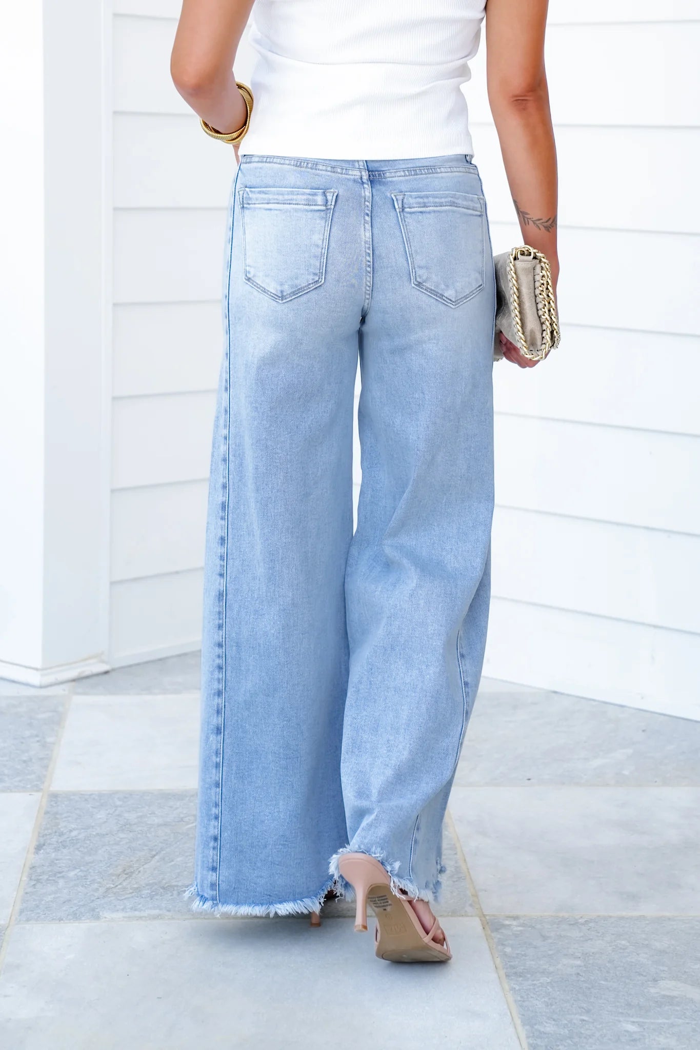 Elevate High-Rise Wide Leg Jeans
