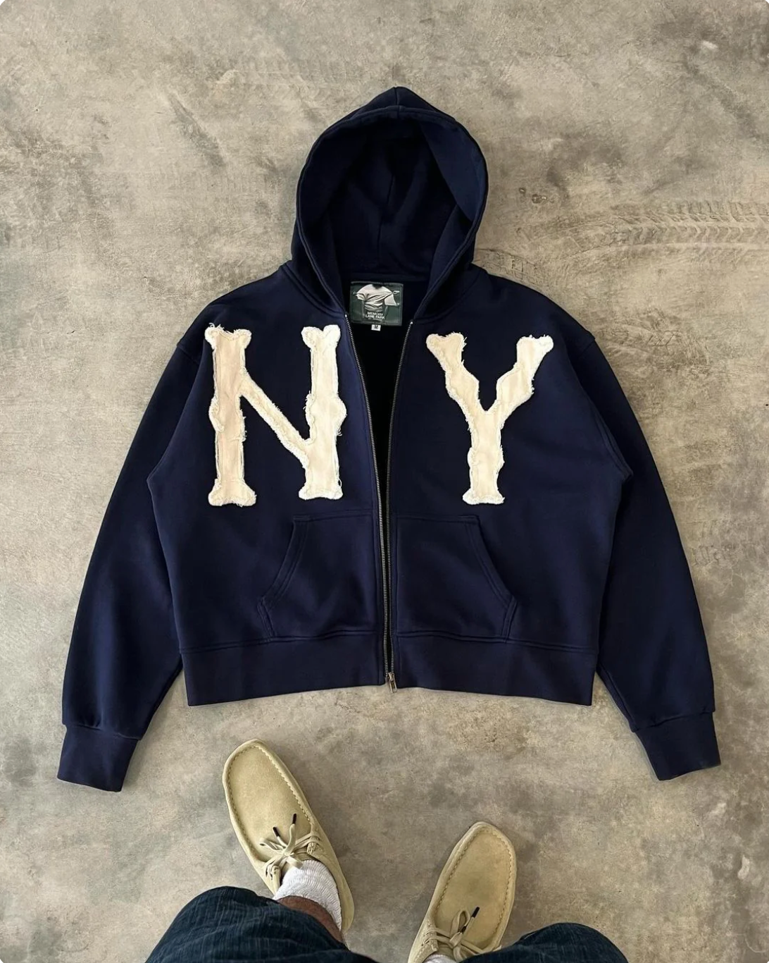 UNISEX NEW YORK FULL-ZIP HOODIE