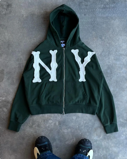 UNISEX NEW YORK FULL-ZIP HOODIE