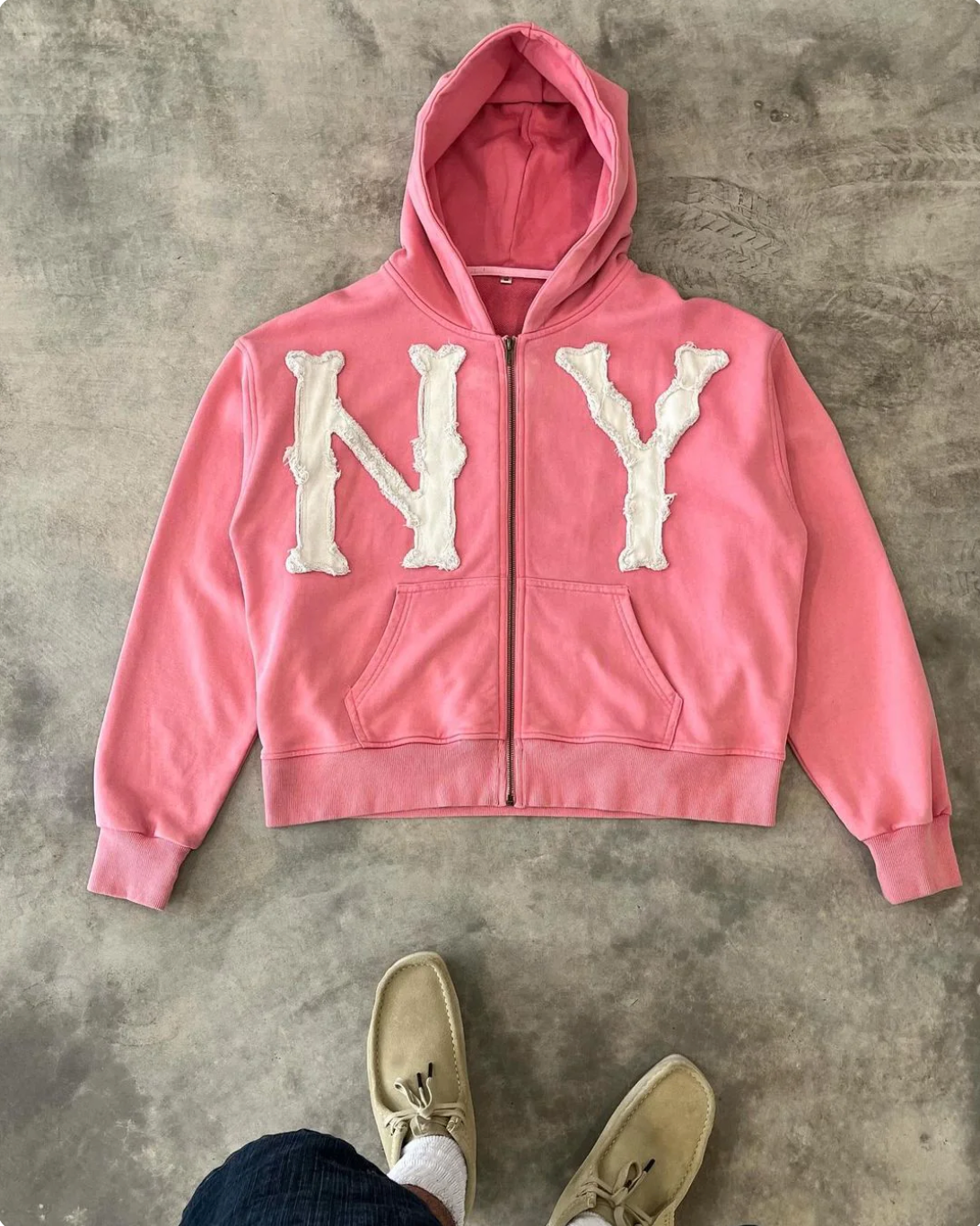 UNISEX NEW YORK FULL-ZIP HOODIE